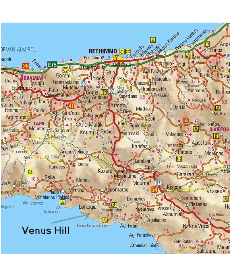 Venus Hill Studio With Private Pool By The Sea Hotel Damnoni Exterior foto