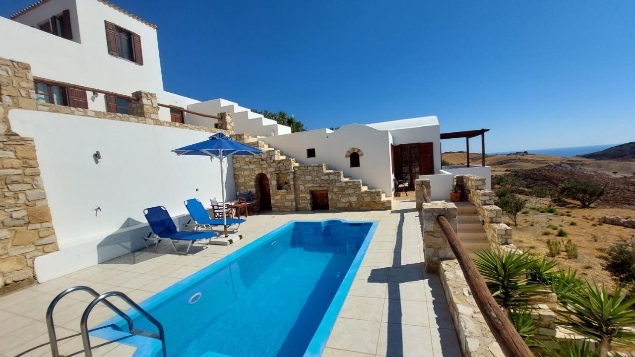 Venus Hill Studio With Private Pool By The Sea Hotel Damnoni Exterior foto